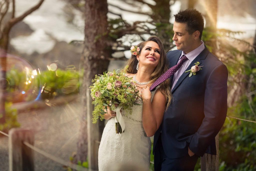 Dunja and Paul Wed at Sophisticated Black Rock West Coast Weddings Magazine