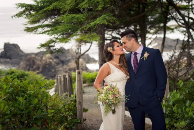 Dunja and Paul Wed at Sophisticated Black Rock West Coast Weddings Magazine