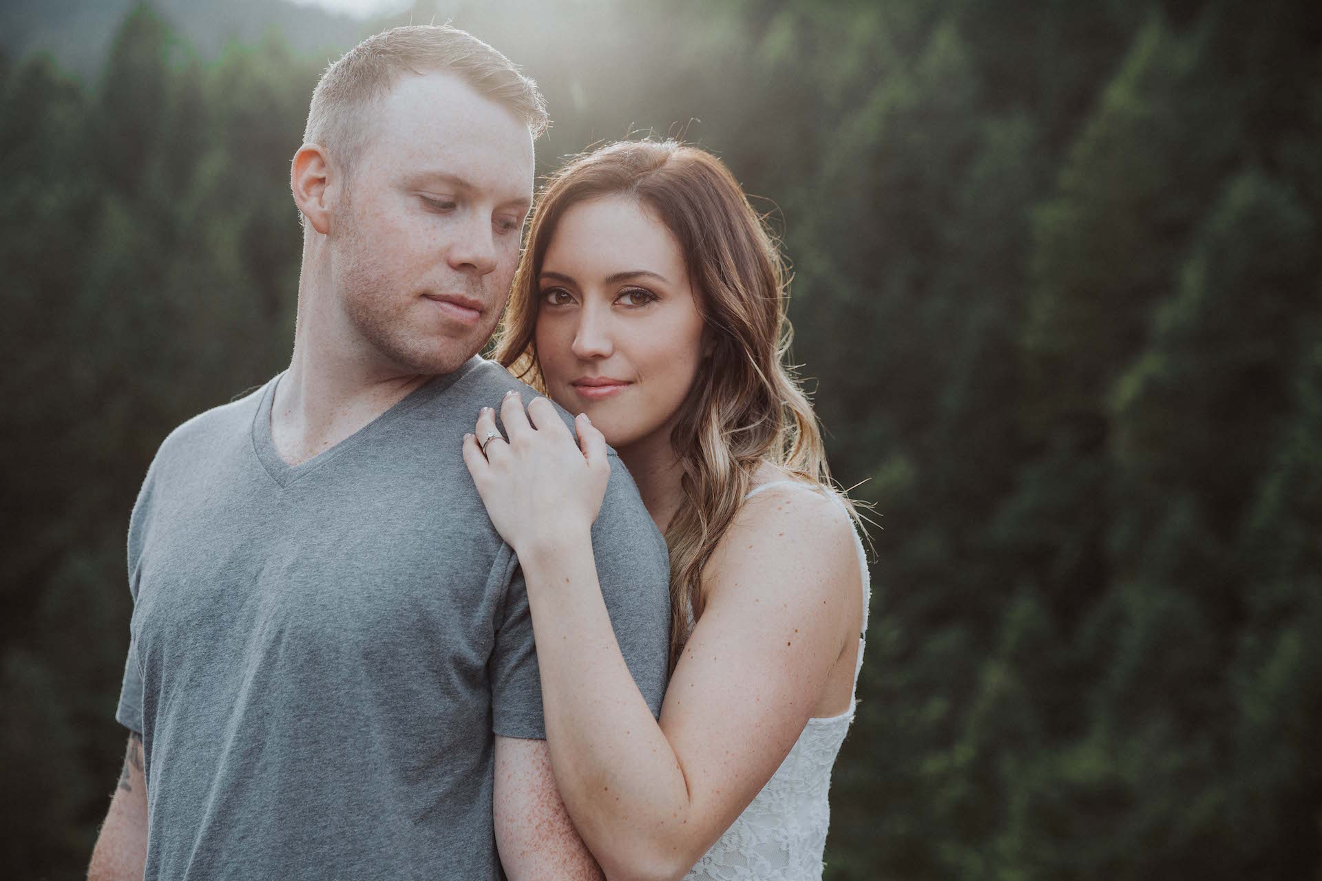 Goldstream Trestle Engagement Vancouver Island BC Wedding Magazine