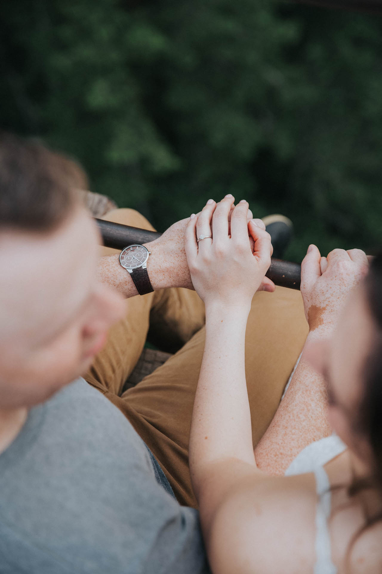 Goldstream Trestle Engagement