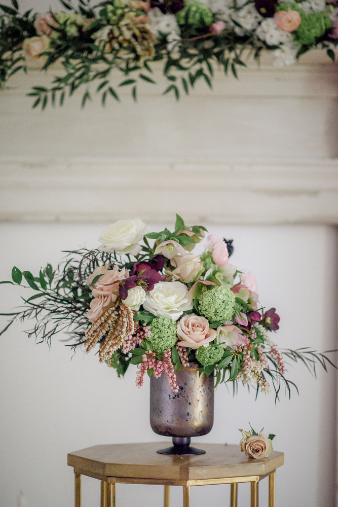 Purple Fl;oral in Silver UrColours of the Wind Erin Wallis Photography West Coast Weddings Magazine n