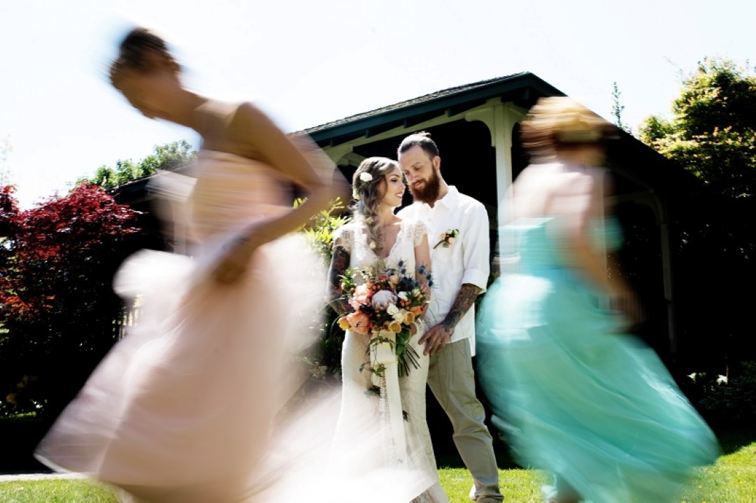 DaLove in the Summer Bridesmaids by Funkytown Photography West Coast Weddingsncing Bridesmaids