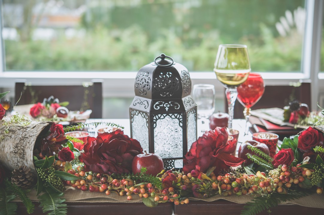 Head Table Jewel Tones Bracey Photography