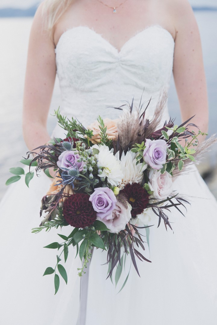 Bouquet Ocean View West Coast Weddings Magazine