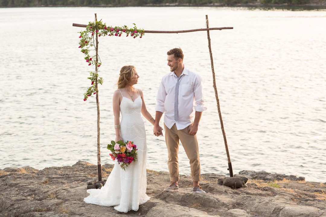 Mexican Inspired Beach Ceremony West Coast Weddings Magazine