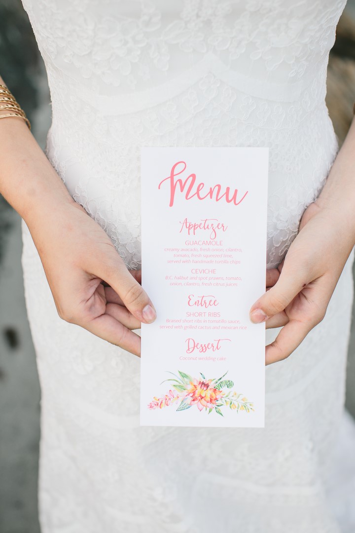 Invitation Mexican Inspired West Coast Weddings Magazine