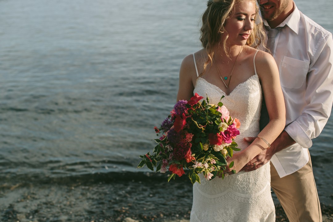 Mexican Inspired Bride and Groom Vancouver Island