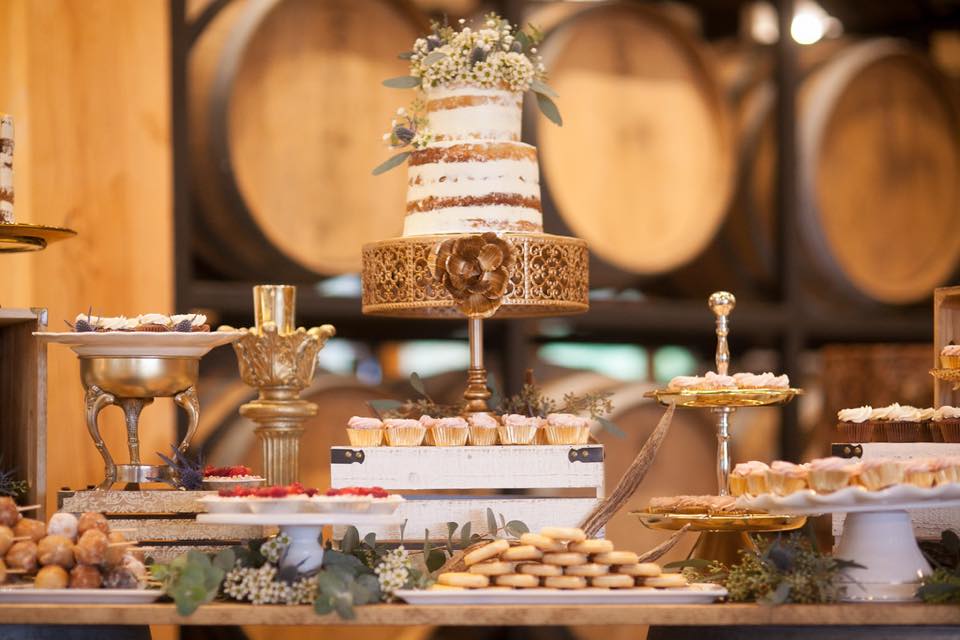 Schur to Please Wedding Cake Dessert Table West Coast Weddings Magazine