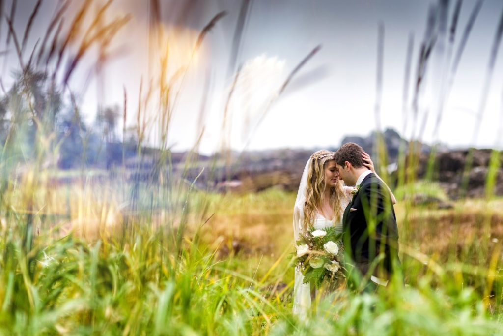 Bride Black Rock Oceanfront Resort Vancouver Island Weddingand Groom