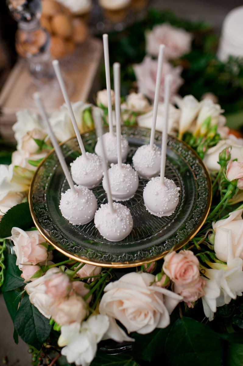 Gorgeous Greenery & Sweet Cakes Tim Hortons Wedding Dessert Table West Coast Weddings Magazine