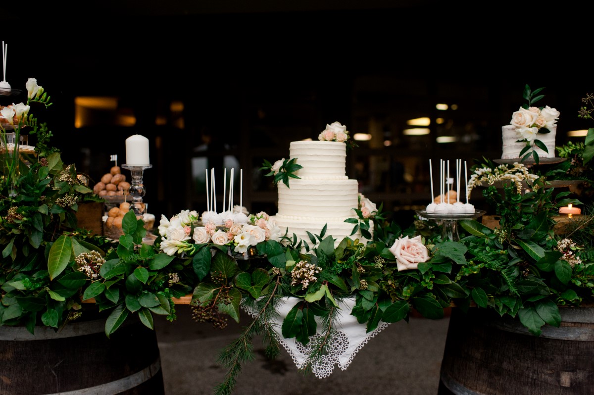 Gorgeous Greenery & Sweet Cakes West Coast Weddings Magazine Vancouver Island Weddings