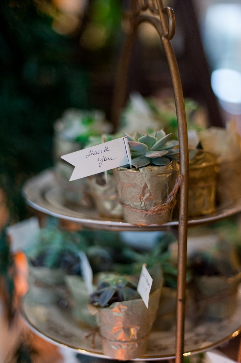 Gorgeous Greenery & Sweet Cakes Tim Hortons Wedding Dessert Table West Coast Weddings Magazine