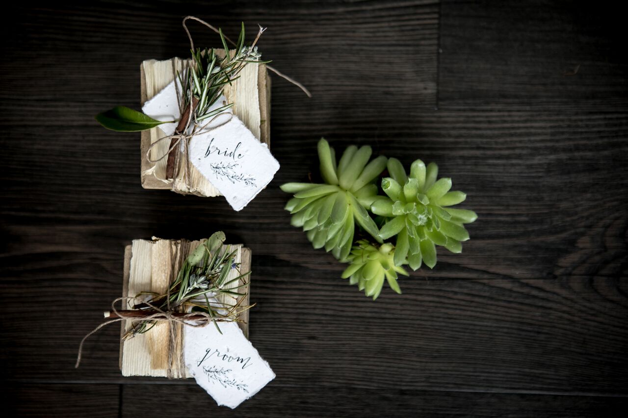 Eco Chic Wedding with Stylish Foraged Greenery Details West Coast Weddings Magazine