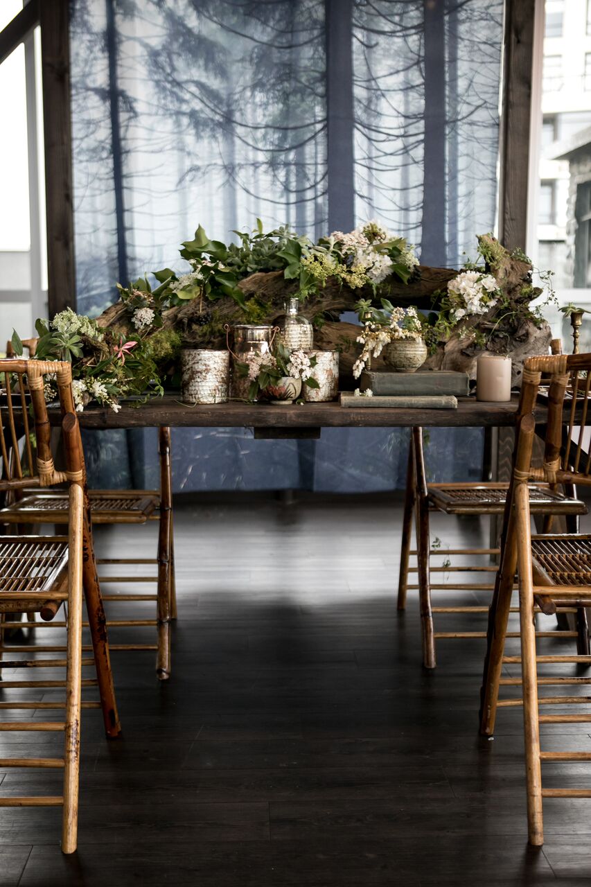 Eco Chic Wedding with Stylish Foraged Greenery Details West Coast Weddings Magazine