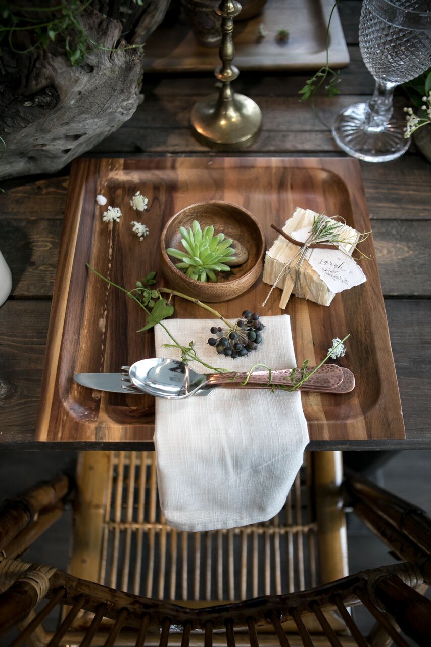 Eco Chic Wedding with Stylish Foraged Greenery Details West Coast Weddings Magazine