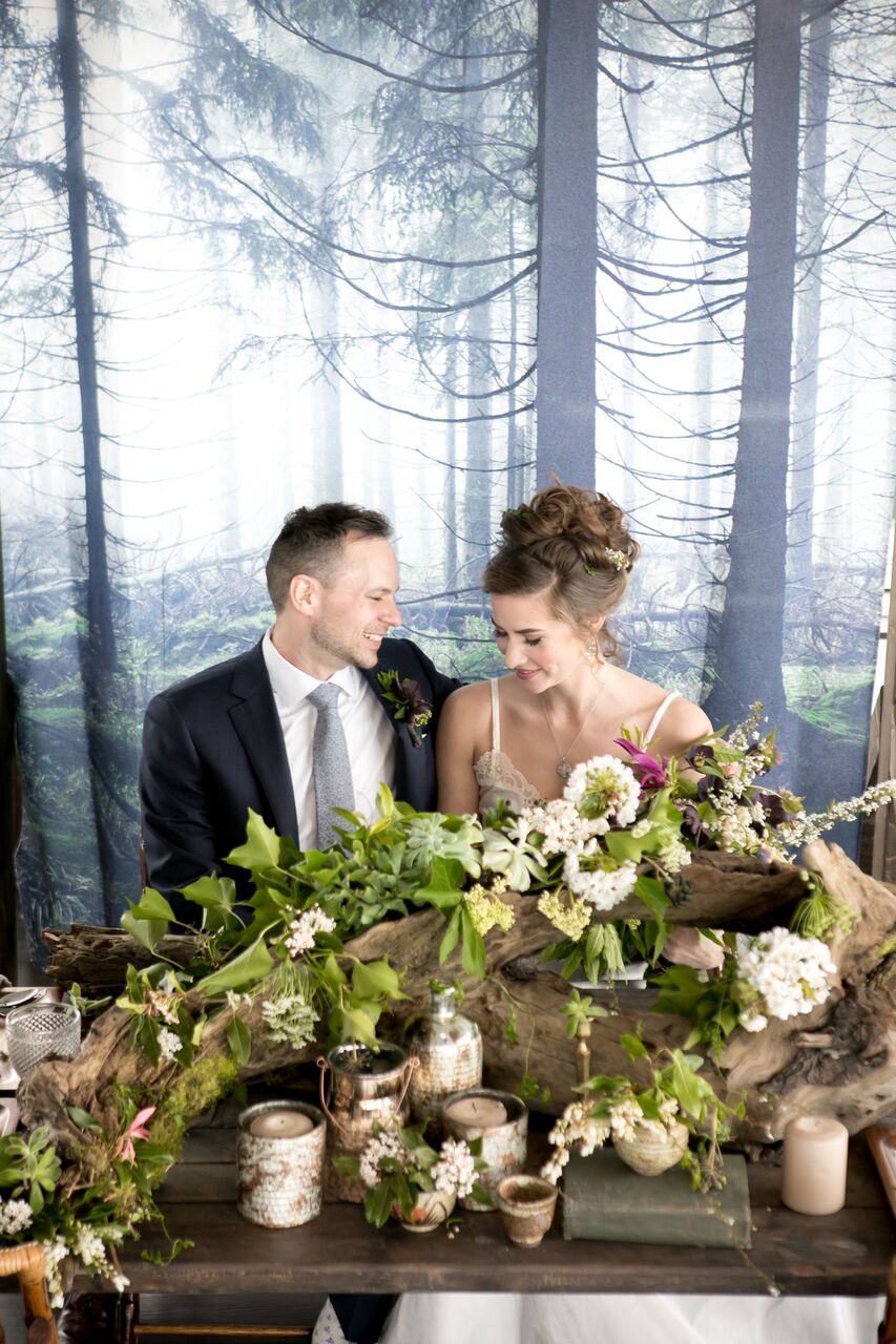 Eco Chic Wedding with Stylish Foraged Greenery Details West Coast Weddings Magazine