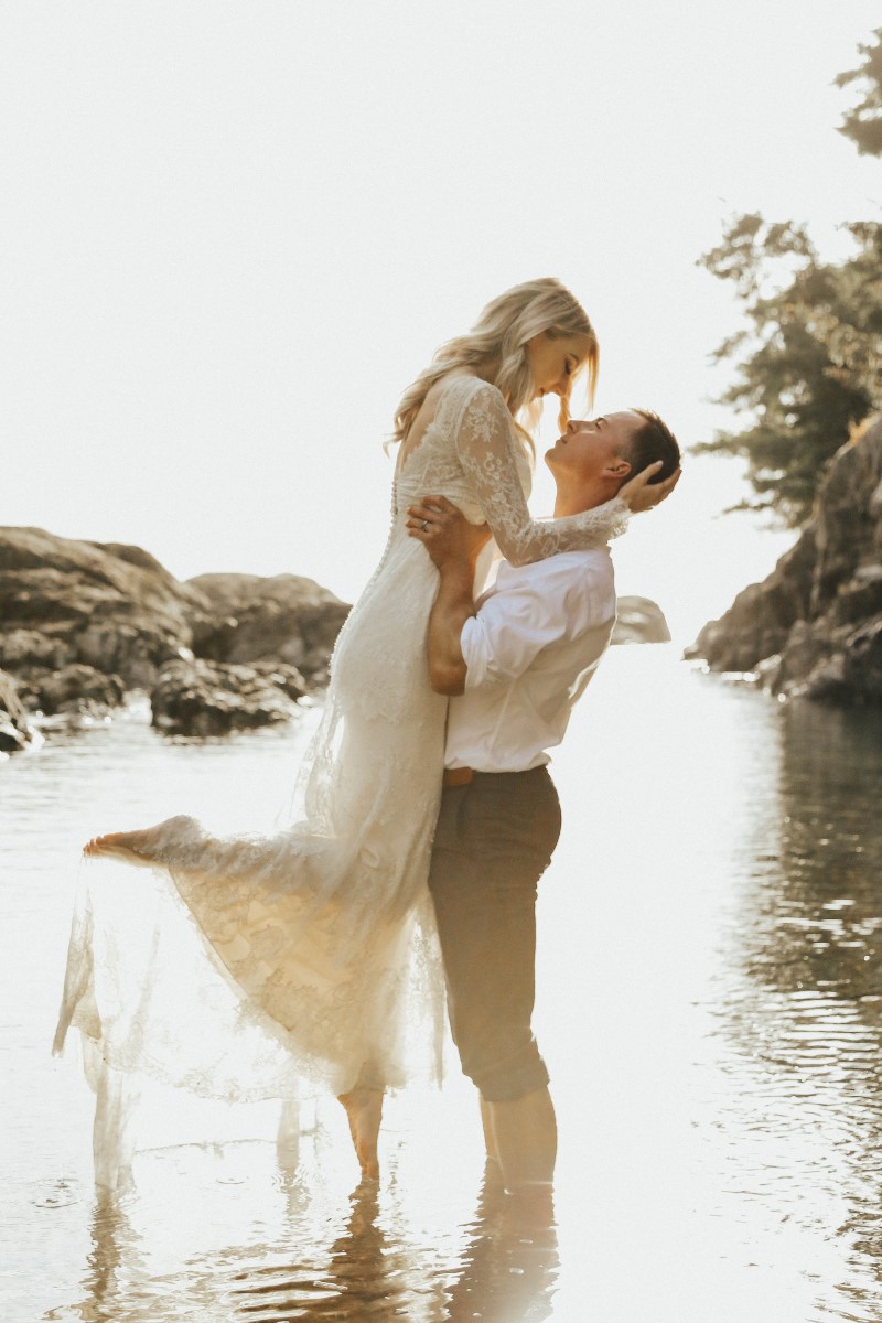 The After Wedding Session West Coast Weddings Magazine Vancouver Island