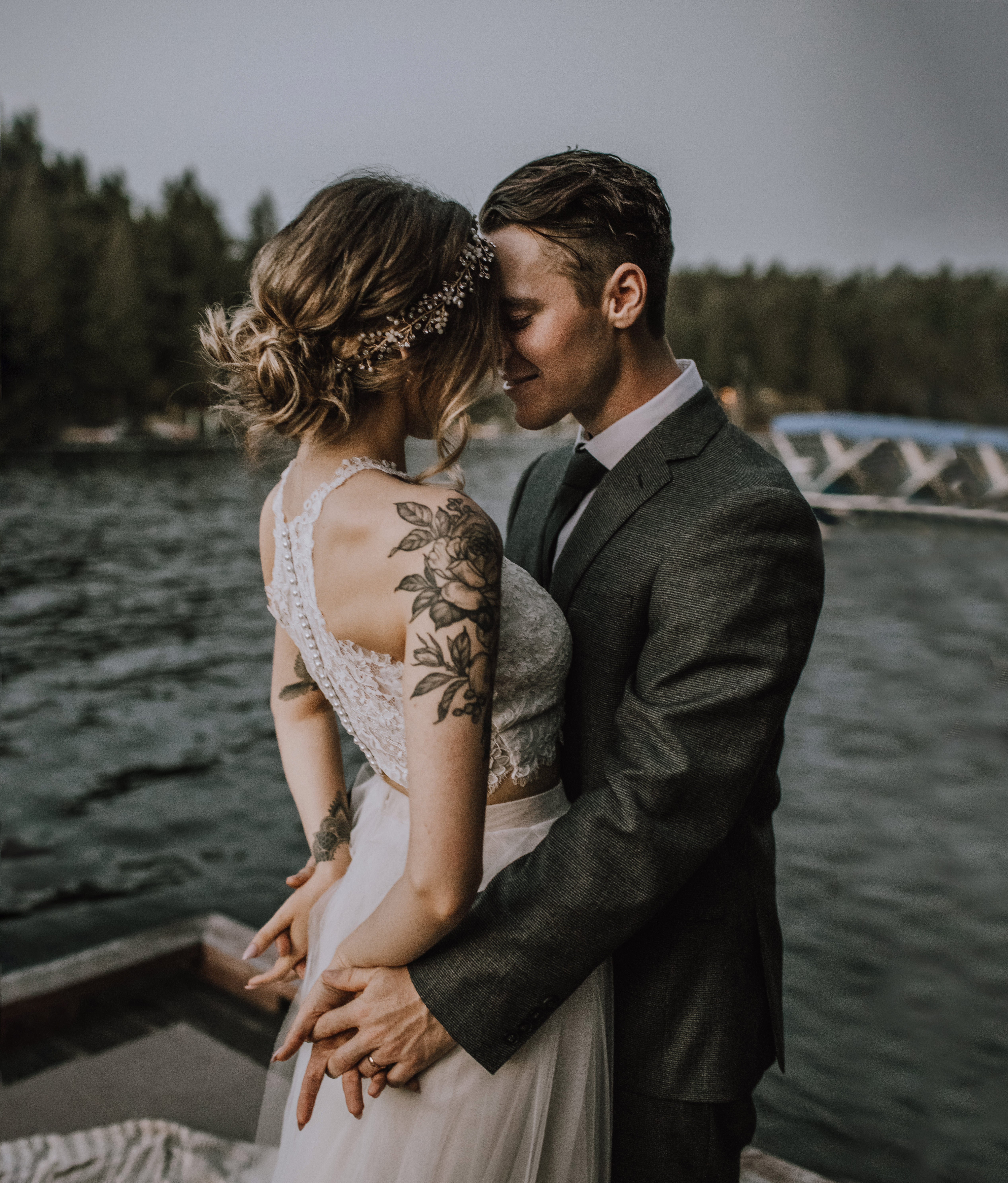 The Wedding of Taylor & Sheldon By The Lake West Coast Weddings Magazine Vancouver Island BC