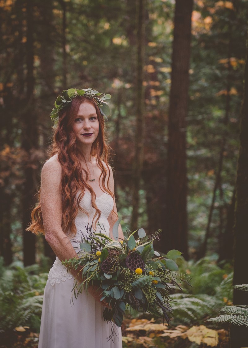 Into the Woods Inspiration Vancouver Island West Coast Weddings Magazine