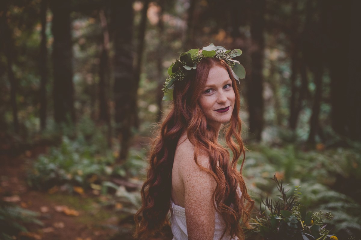 Into the Woods Inspiration Vancouver Island West Coast Weddings Magazine