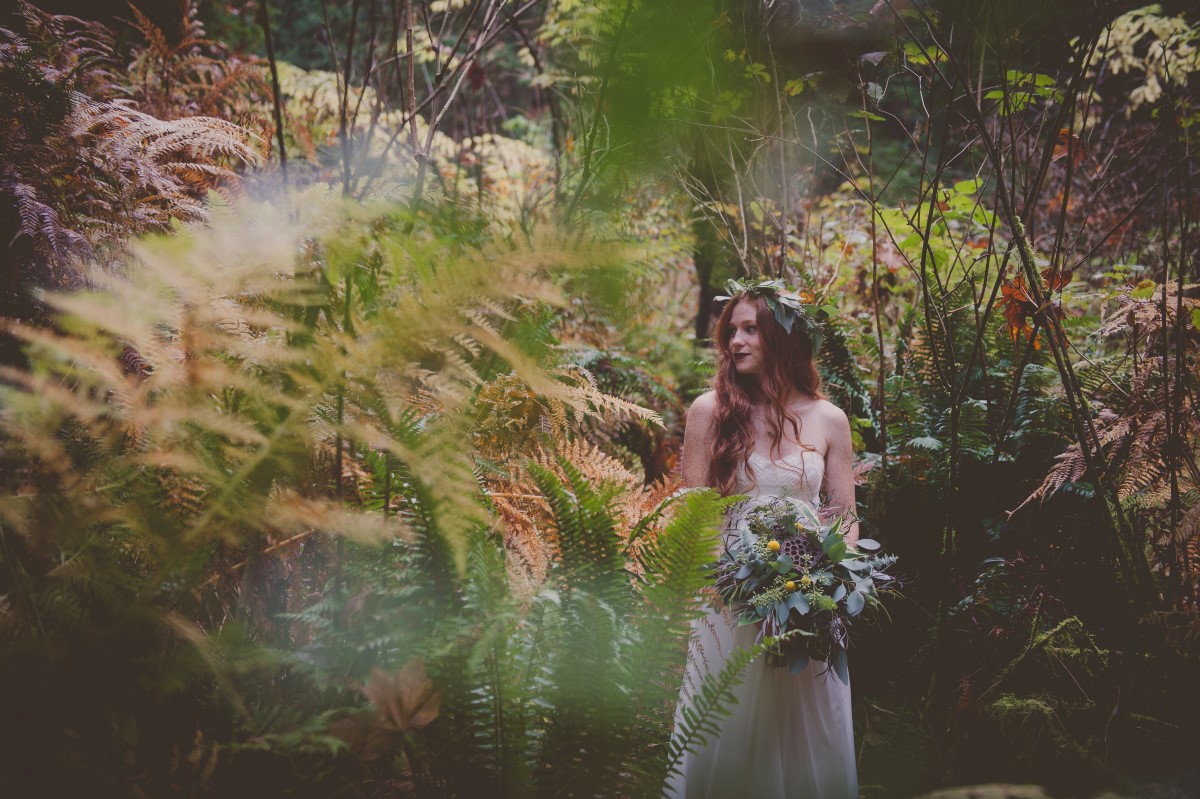 Into the Woods Inspiration Vancouver Island West Coast Weddings Magazine