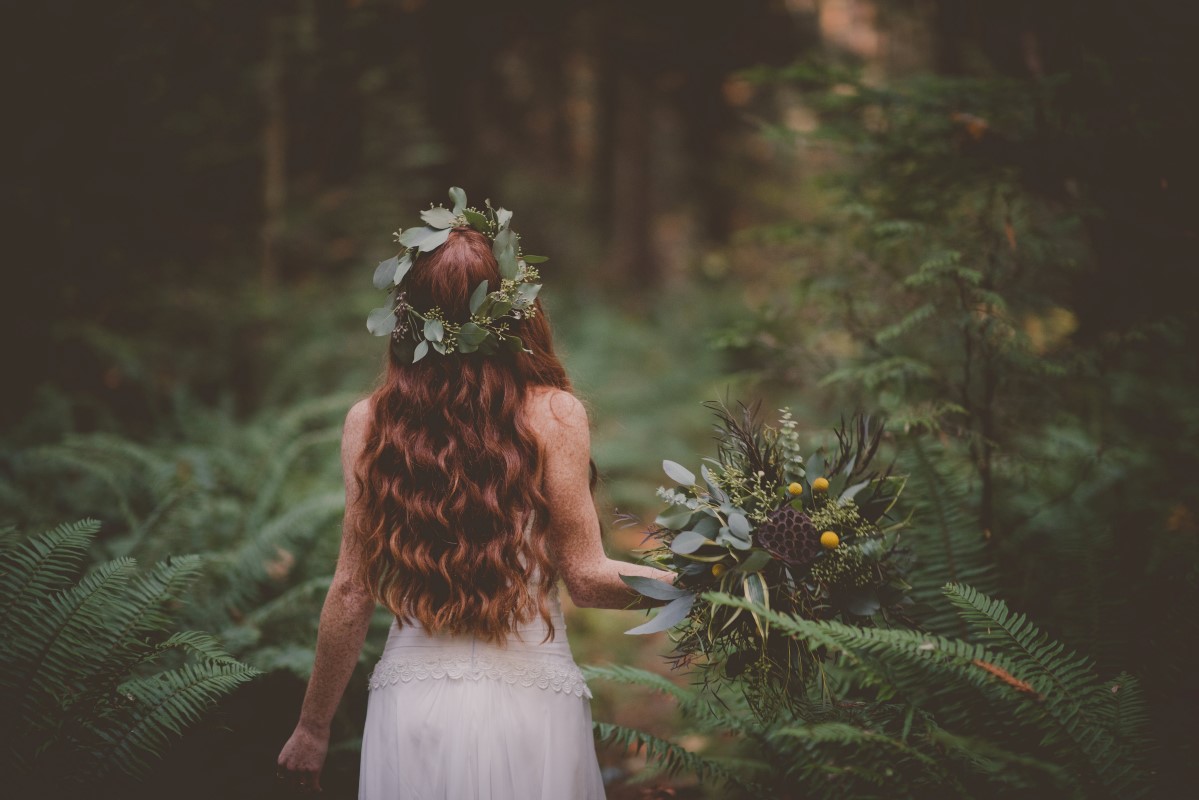 Into the Woods Inspiration Vancouver Island West Coast Weddings Magazine