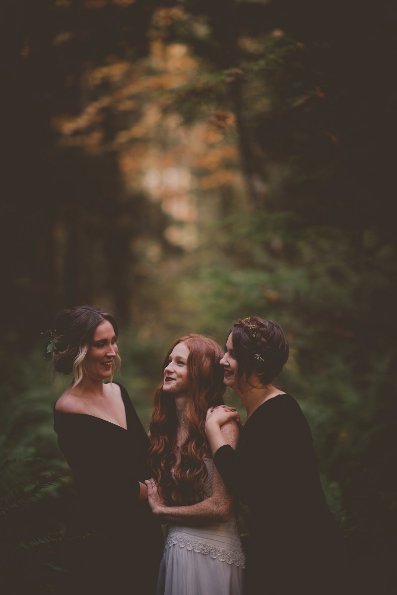 Into the Woods Inspiration Vancouver Island West Coast Weddings Magazine