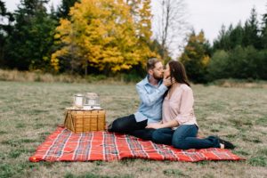 Tea for Two Engagement Session on Vancouver Island West Coast Weddings Magazine