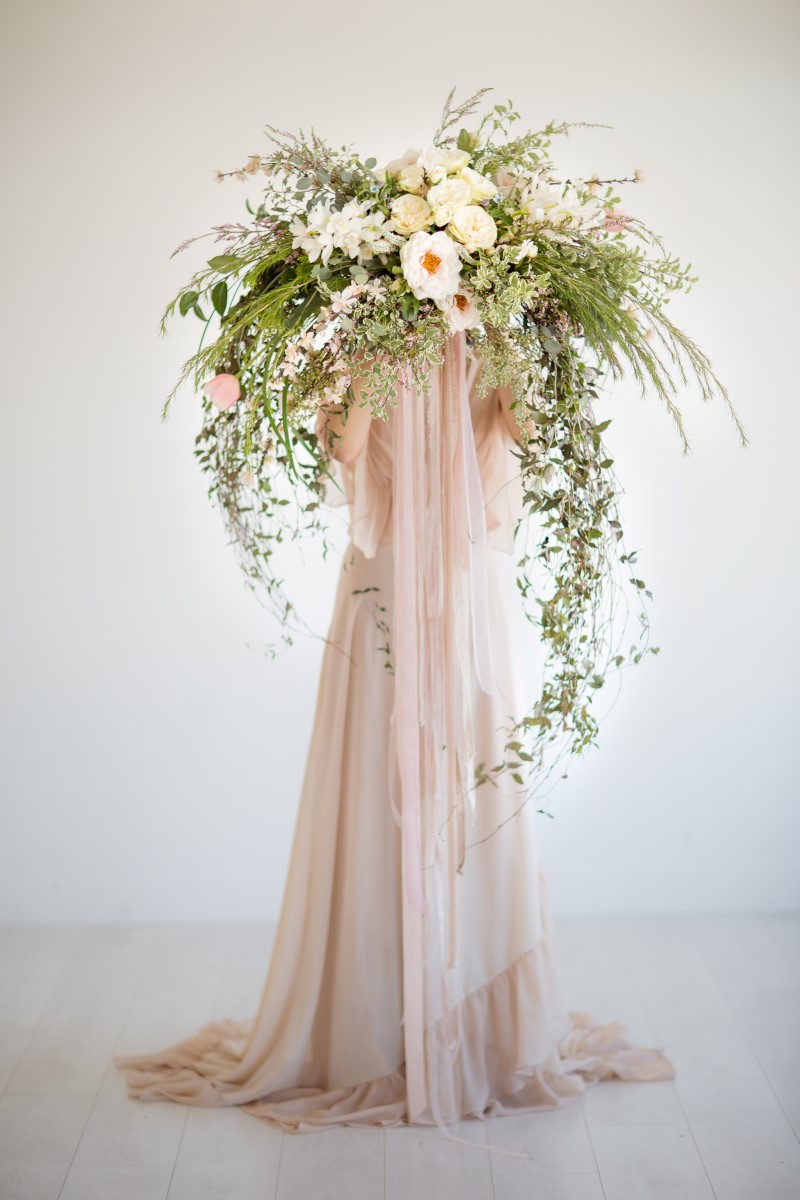 Bouquet Asian Botanical Beauty Maru Photography Deborah Lee Designs West Coast Weddings Magazine