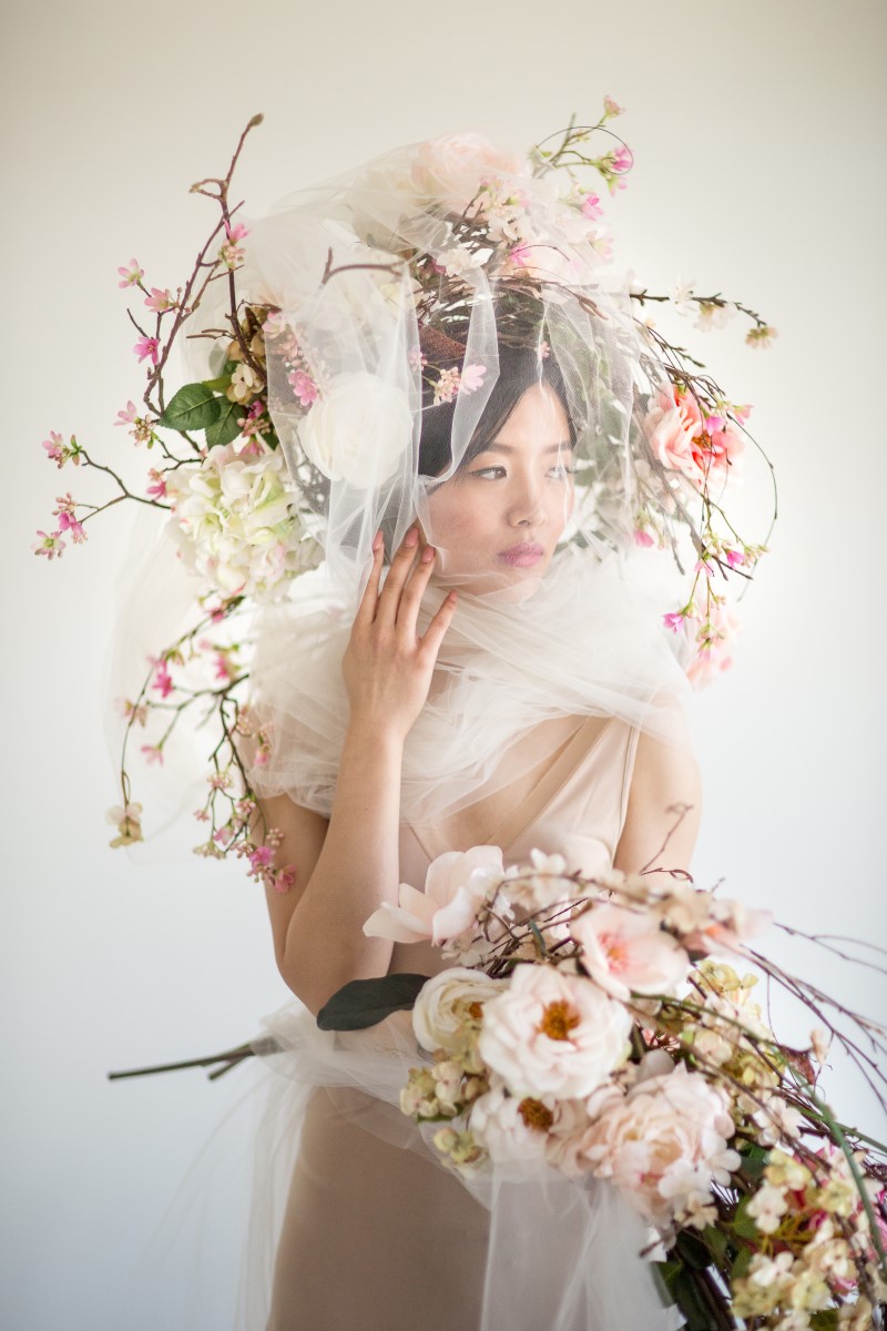 West Coast Wedding Magazine Asian Botanicals with Maru Photography