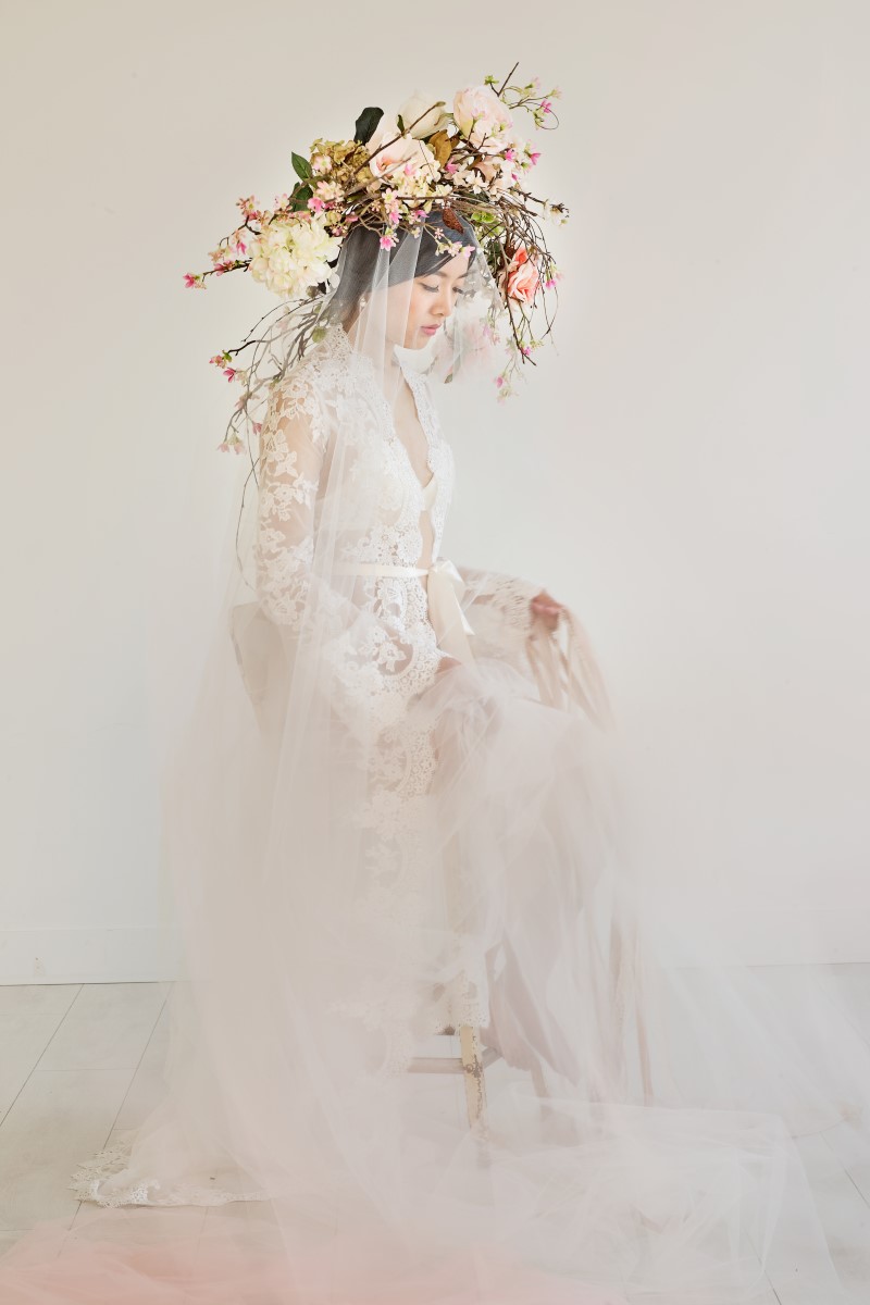 Asian Botanical Beauty Maru Photography Deborah Lee Designs West Coast Weddings Magazine