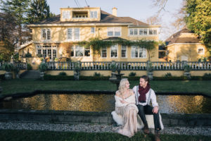 Engaged at Villa Marco Polo Inn Styled Proposal Vancouver Island Wedding Magazine