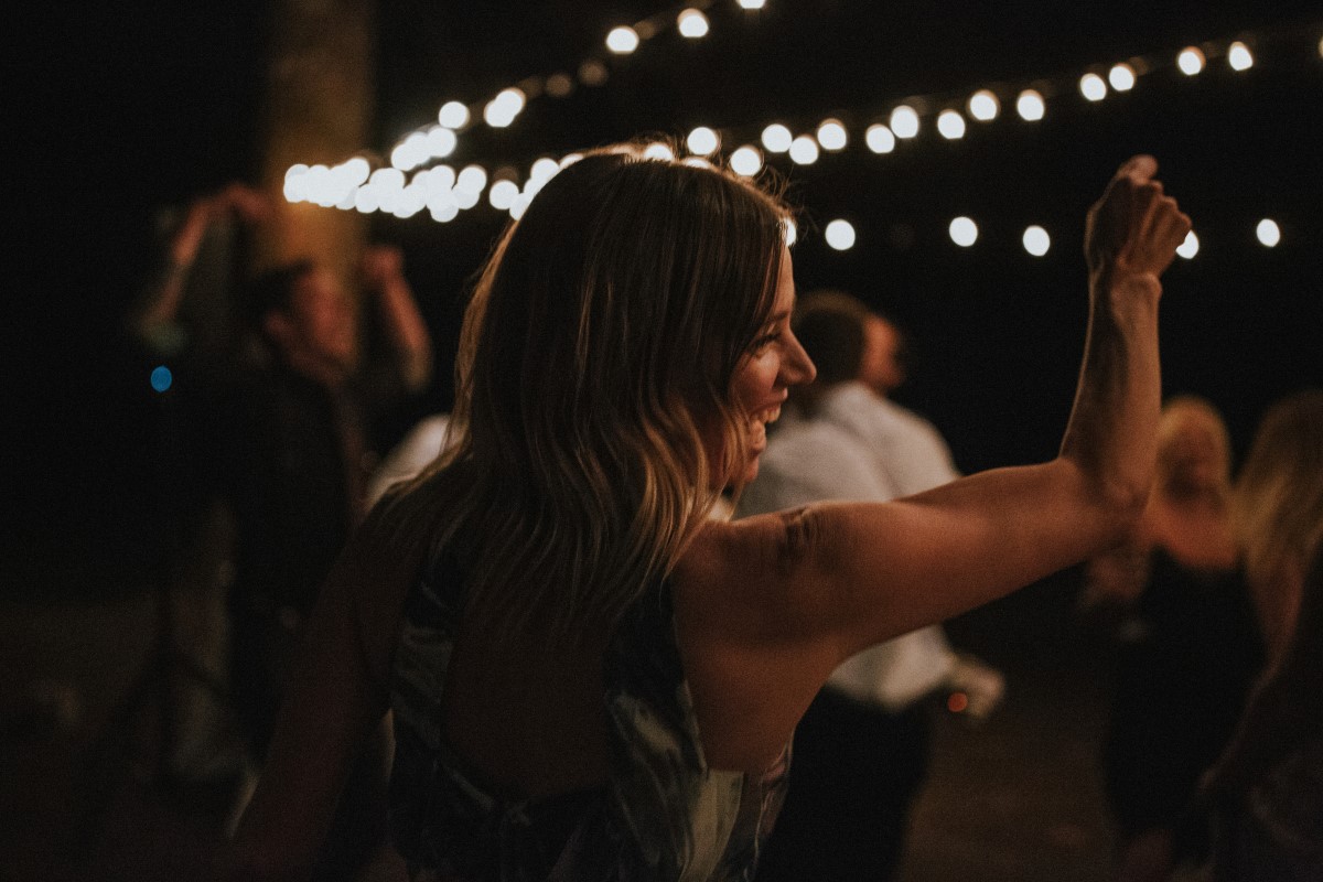 First Dance Outdoor Recption Tent Elegant Woodland West Coast Weddings Magazine Vancovuer