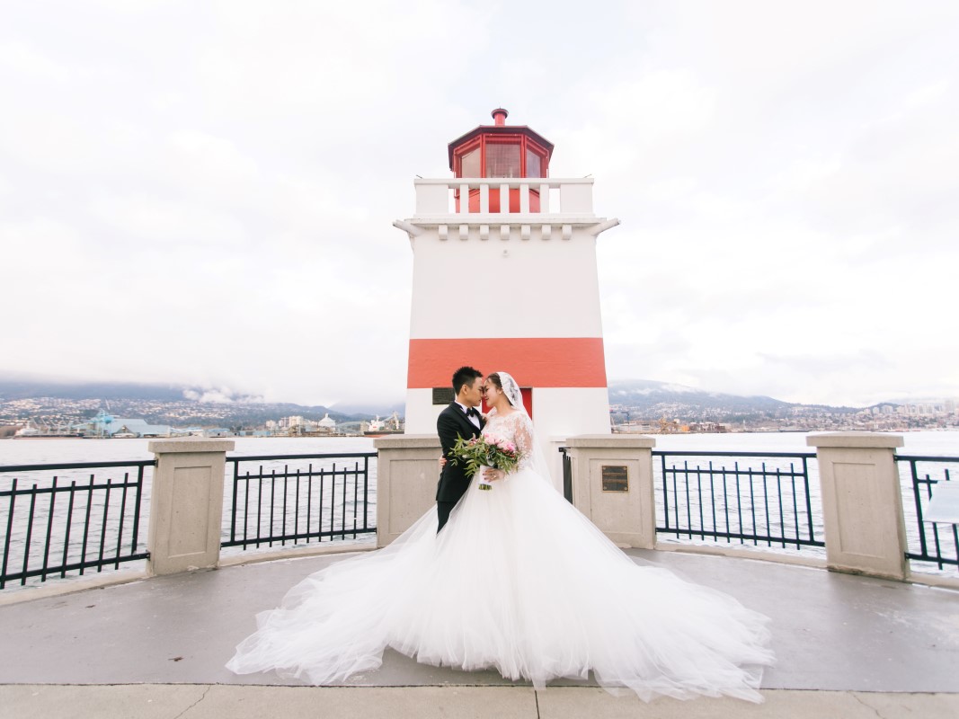 Asian Fusion Lighthouse Cherry Wang Events | Rosa Clara | Fairmont Pacific Rim | Angeline | Bobo Zhao | Beige Weddings | Laurence Zhang | Effie Design | West Coast Weddings Magazine | BC Wedding Magazine | Vancouver Wedding Magazine