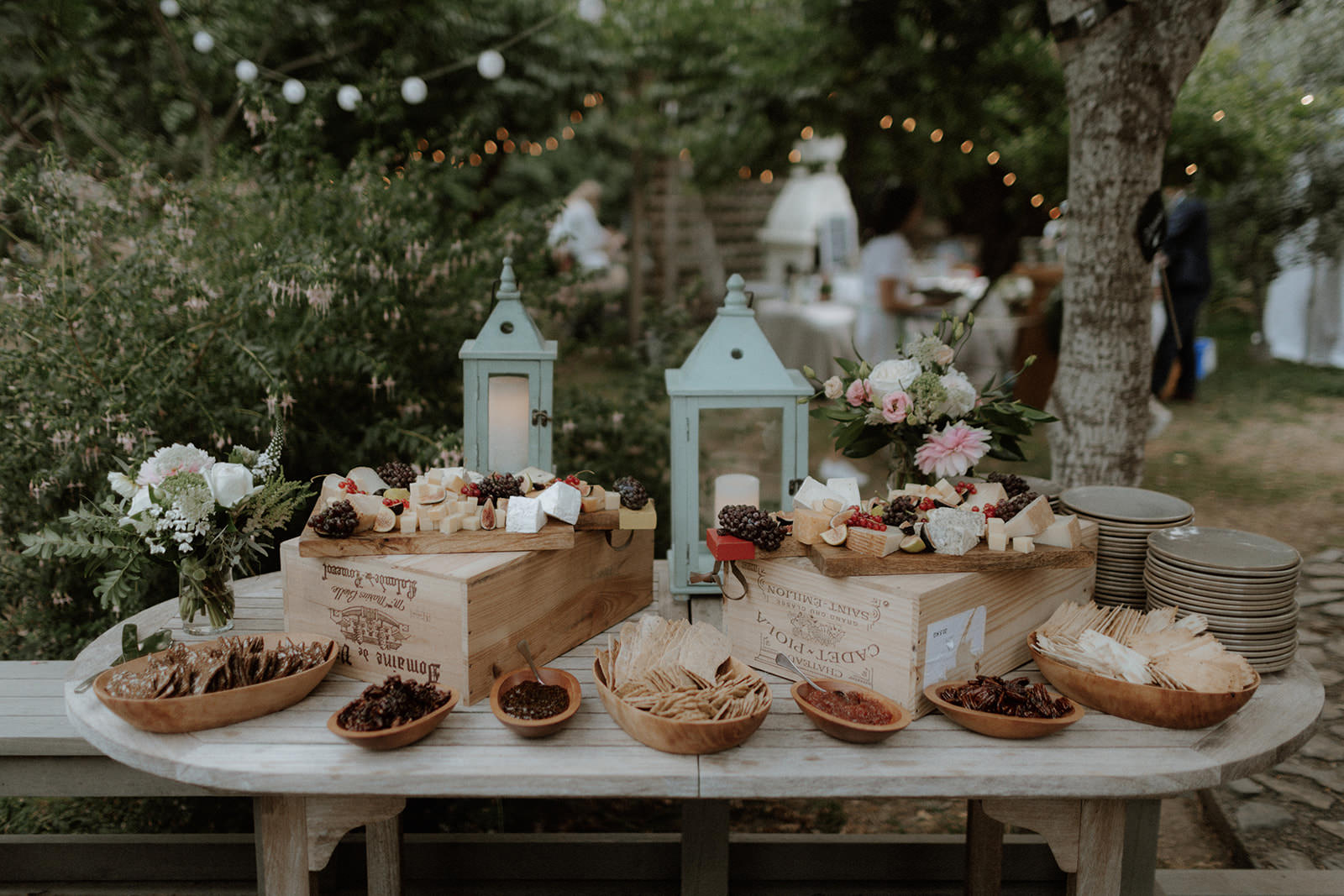 Dessert Table at Rustic Anvil Island Wedding by Bon Vivant Group West Coast Wedding Magazine