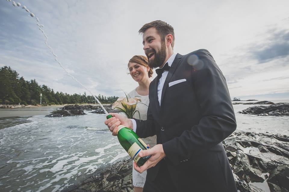 Elopement at Black Rock Oceanfront Resort by Bracey Photography on Vancouver Island