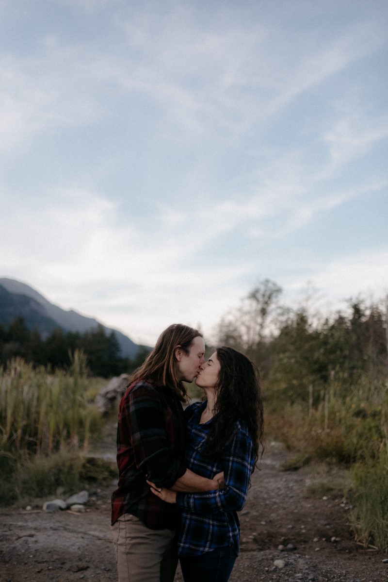 Squamish Engagement by West Coast Weddings Magazine