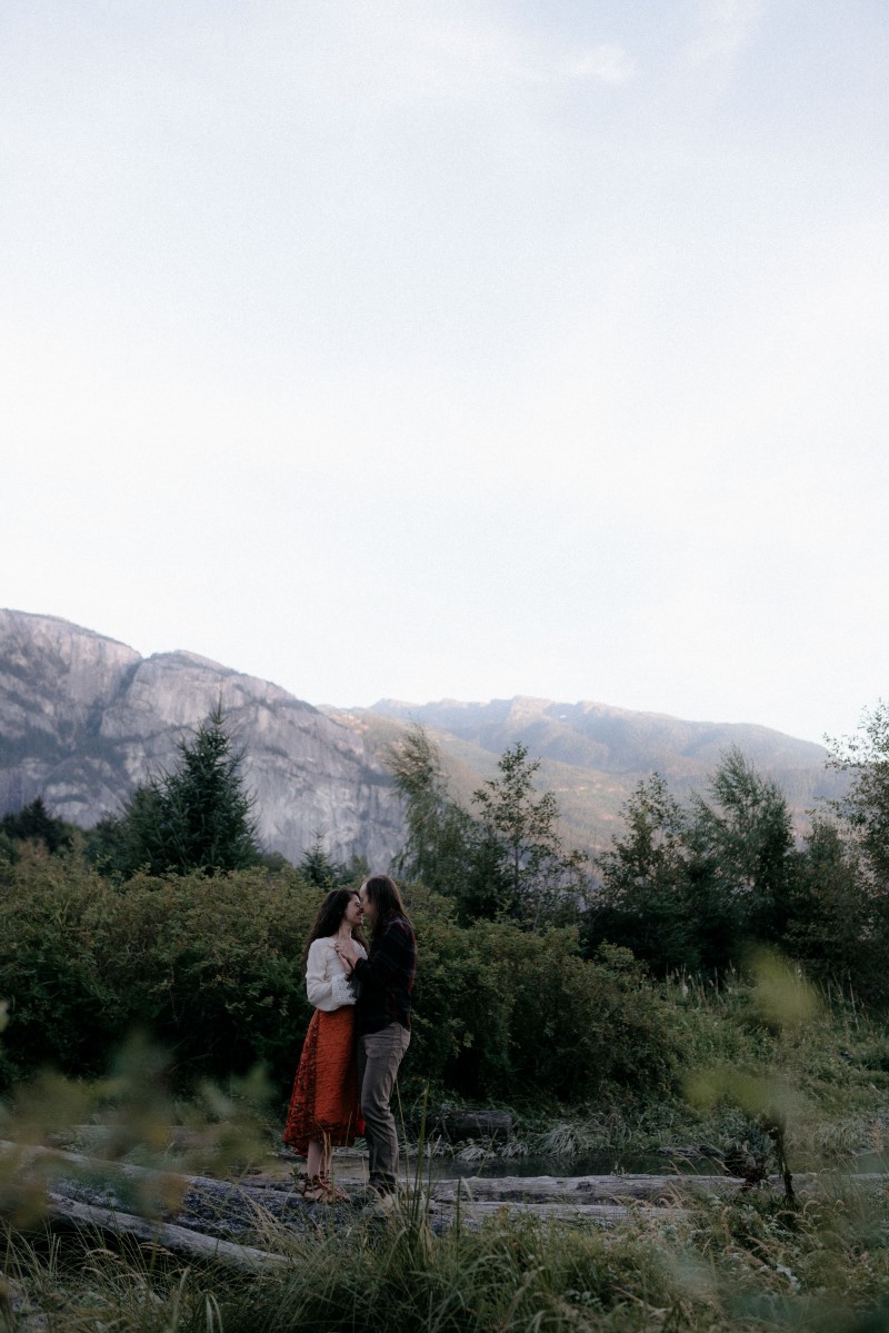 Squamish Engagement Hennygraphy Vancouver Wedding Magazine Couple in Love