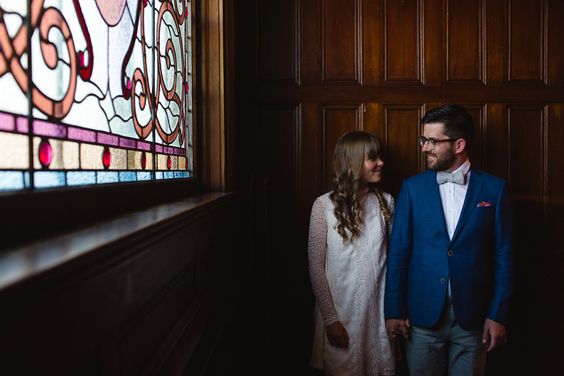 Newlyweds at Pendray Inn & Tea House by Huntingdon Manor in Victoria British Columbia weddings Tegan McMartin Photography