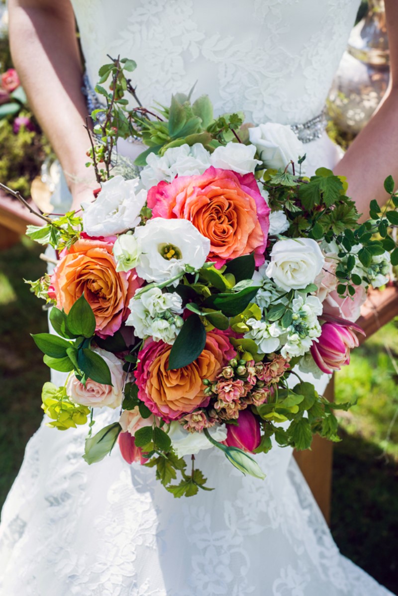 Enchanted Forest Bridal Bouquet by Fleurtacious by Lynda Marie West Coast Wedding Magazine