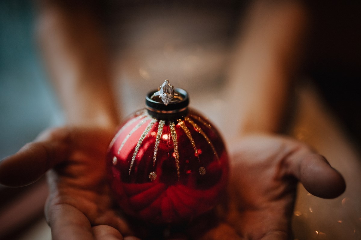 Holiday Glamour at Oak Bay Beach Hotel | Tasha Cline Photography | Beauty Bride | Cake by Taryn | Jennigs the Florist | Bliss Gowns & Events | Madison Paige Hair | Pretty Please Makeup Artistry | West Coast Weddings Magazine