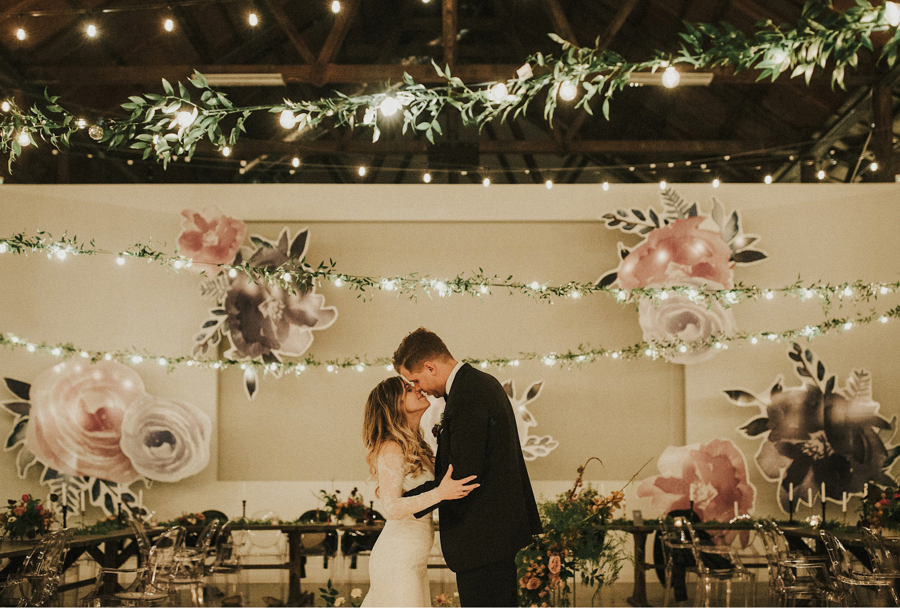 Newlyweds First Dance PipeShop Venue Aston + Charlie - The Magical Cover Shot Vancouver Wedding