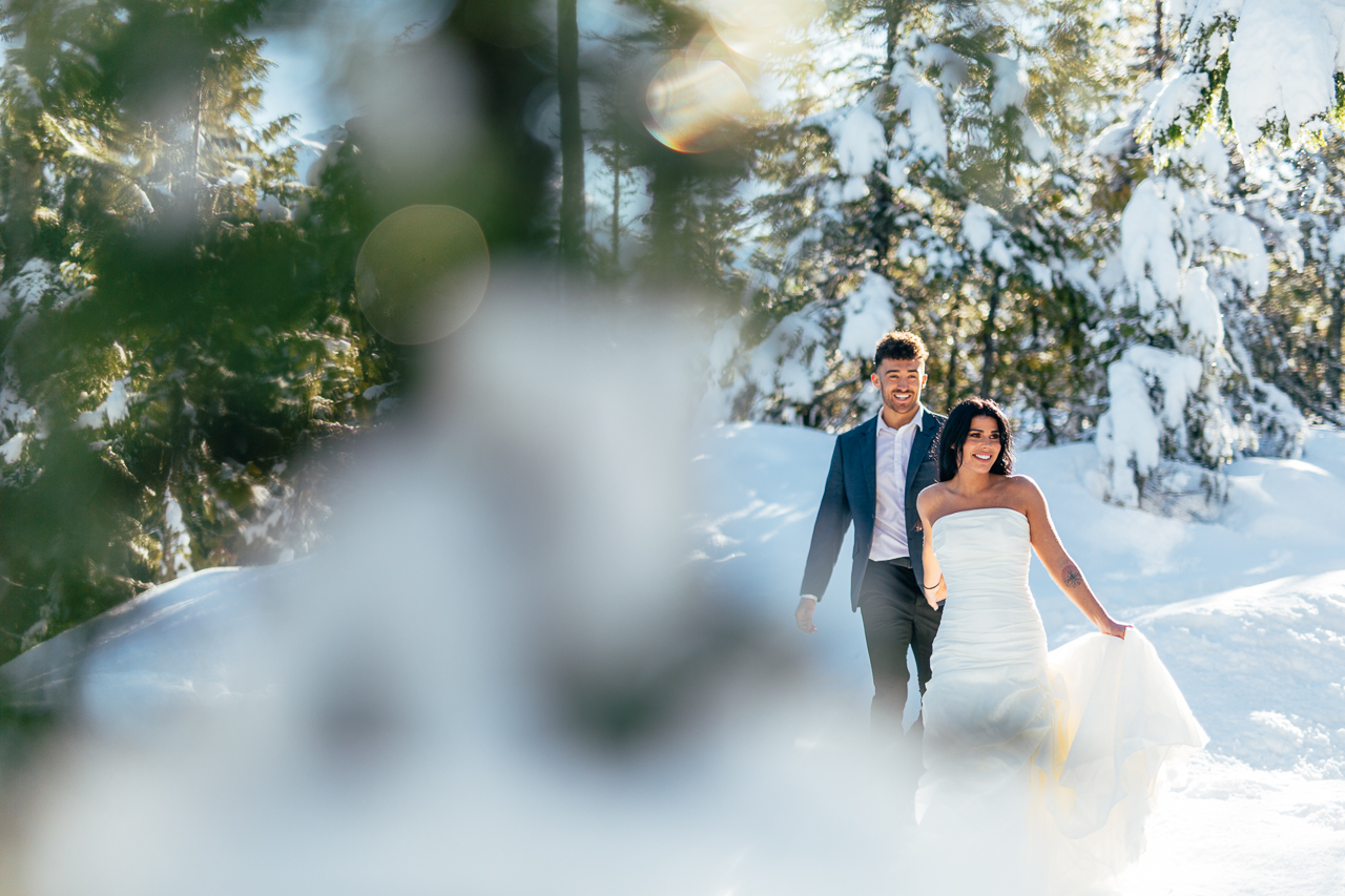 Sea to Sky Winter Dreamscape by Helen Sarah Photography Sky Bridge Vancouver Wedding Magazine