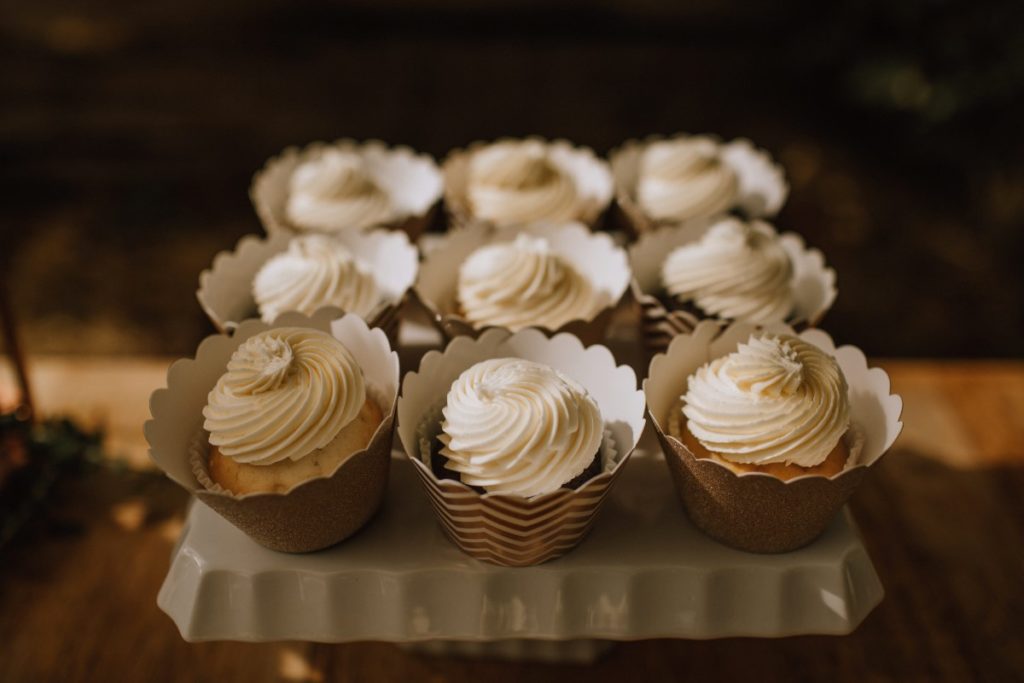 Guests and Wedding Favours on Vintage Dishes Myrtle and Moss Photography