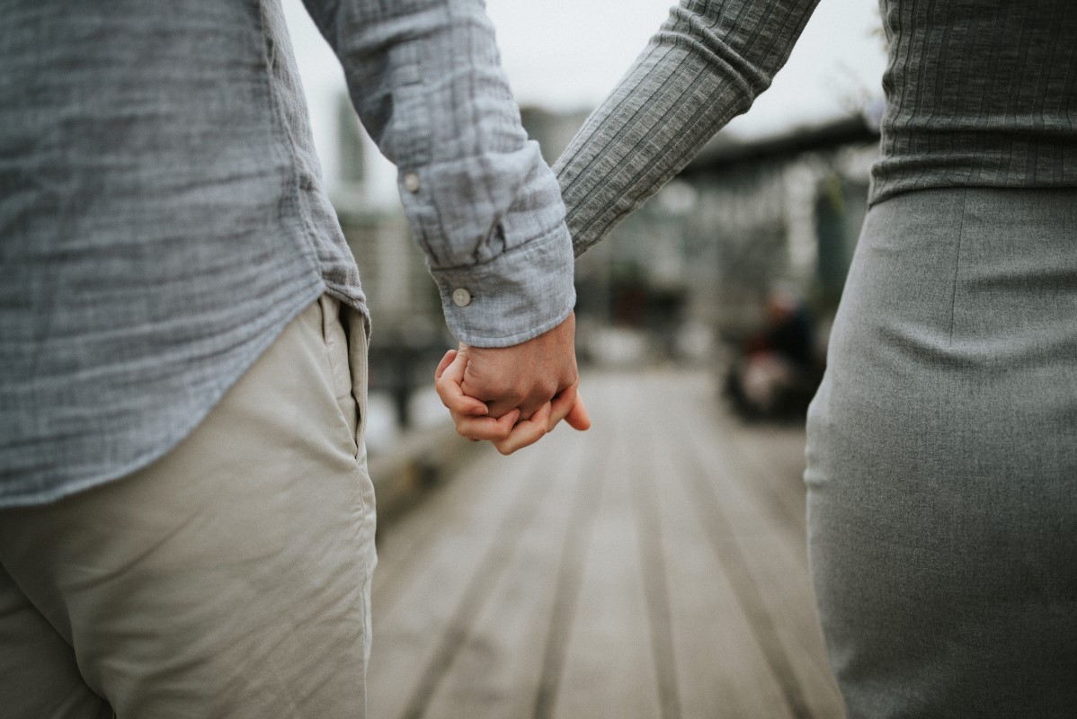 Holding Hands in Vancouver