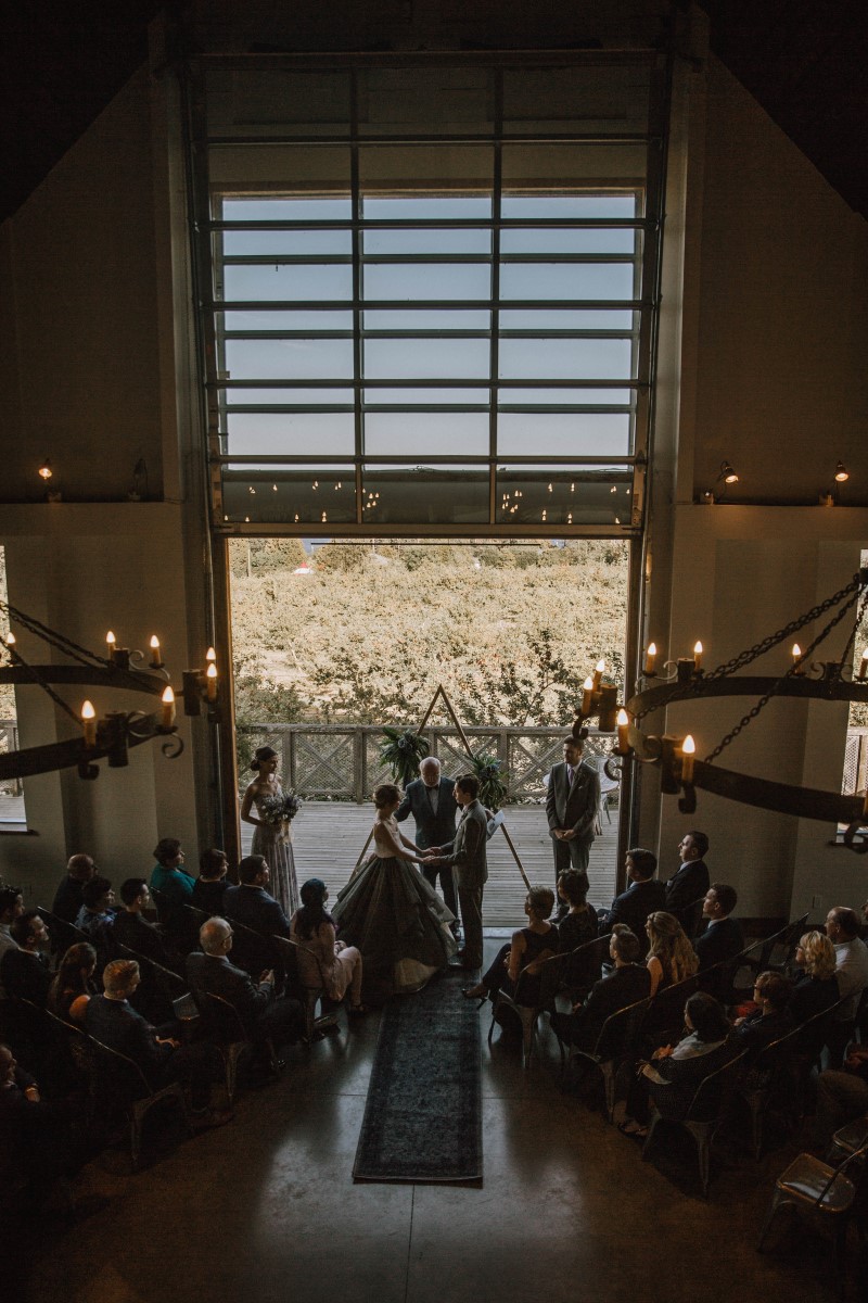 Ceremony at Sea Cider on Vancouver Island