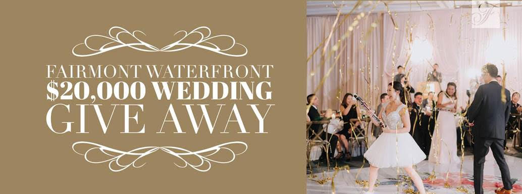 Fairmont Waterfront Vancouver Wedding Giveaway