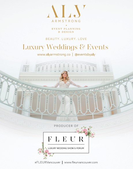 Fleur Vancouver by Aly Armstrong Events in Vancouver