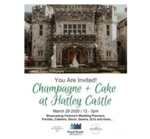 Hatley Castle Champagne and Cake Show