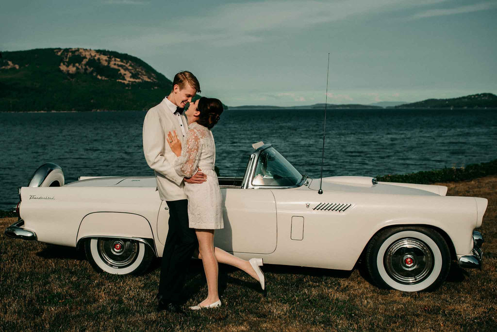 Vintage Inspired Vancouver Island Wedding